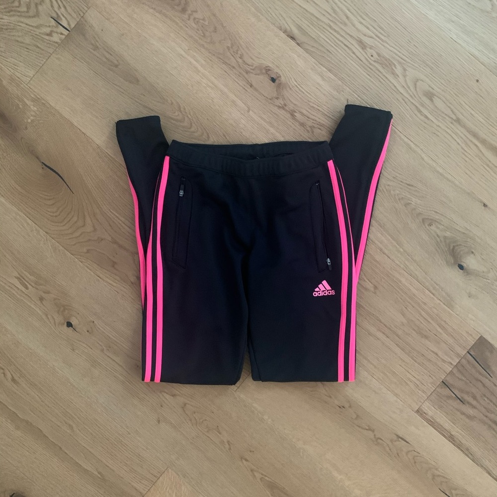 adidas neon pink pants
